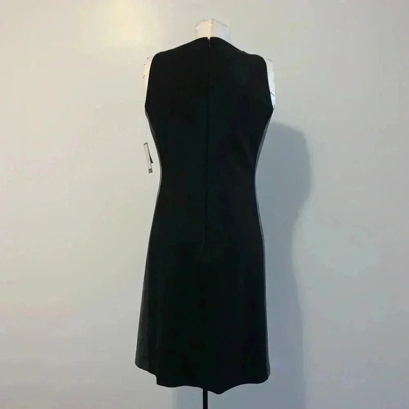 Nine West Shirt Dress with Leather Side Panels​​ - Picture 6 of 8